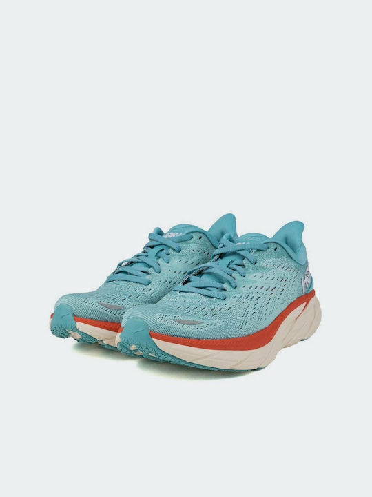 Clifton 8 Sport Shoes Trail Running Turquoise
