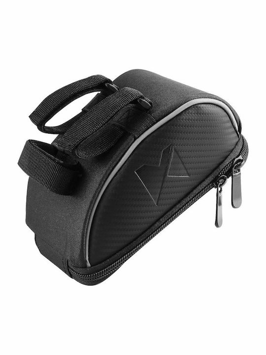 Wozinsky Τσαντάκι Τιμονιού Ποδηλάτου 0.9lt Μαύρο