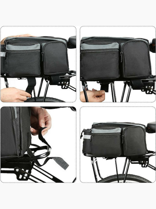 Wozinsky Wozinsky Geantă pentru portbagaj bicicletă 6L Negru WBB3BK