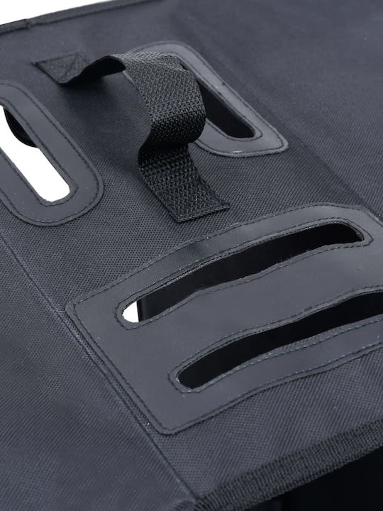 vidaXL 93251 Gepäckträgertasche Doppelter Schwarz