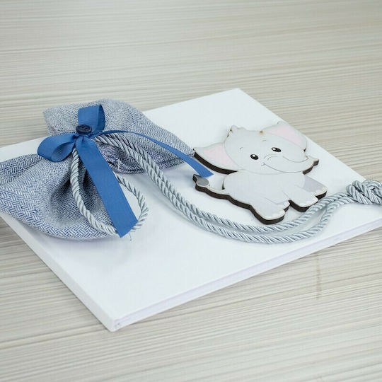Papillon Kids Elefănțel Lucrat Manual Cartea de Oaspeți din Carton