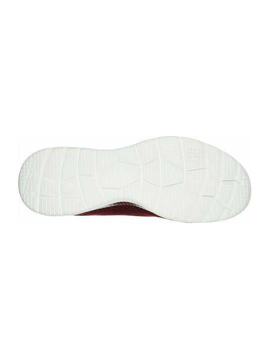 Mesh Lace Up Memory Foam Damen Sportschuhe Laufen Rot