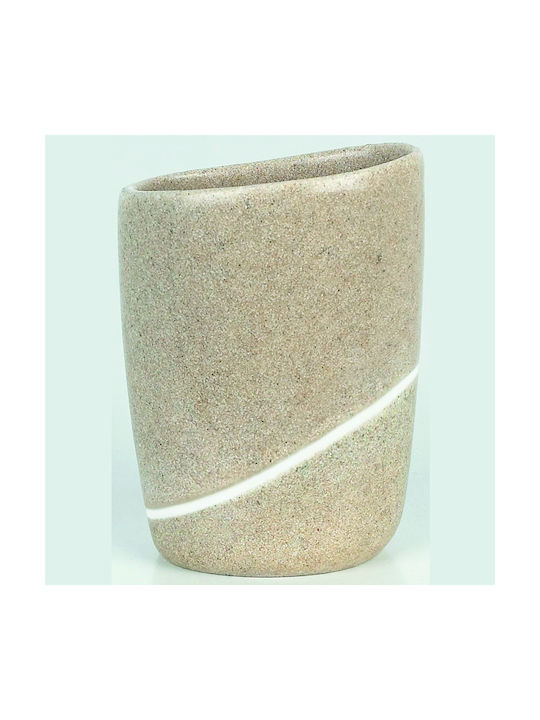 Dimitracas Etna Resin Cup Holder Countertop Sand