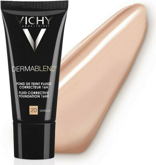 Vichy Dermablend 3D Correction Liquid Foundation 20 Vanilla 30ml