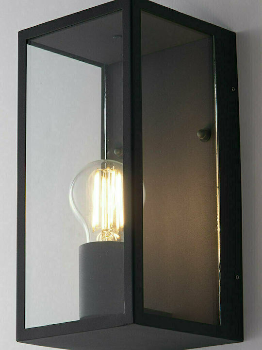 Fan Europe Wandmontierte Außen-Deckenleuchte E27 IP44 13x13x26εκ.
