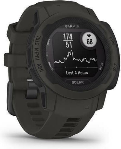 Garmin Instinct 2S Solar 40мм Водоустойчив Смартчасовник с Пулсомер (Графит)