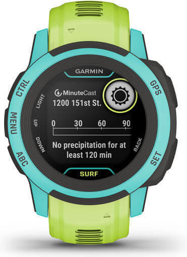 Garmin Instinct 2S Surf Edition 40mm Rezistent la apă Smartwatch (Waikiki)