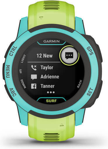 Garmin Instinct 2S Surf Edition 40mm Rezistent la apă Smartwatch (Waikiki)