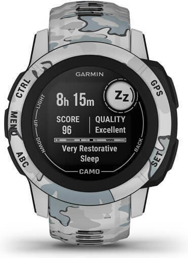 Garmin Instinct 2S Camo Edition 40mm Wasserdicht Smartwatch mit Pulsmesser (Mist Camo)