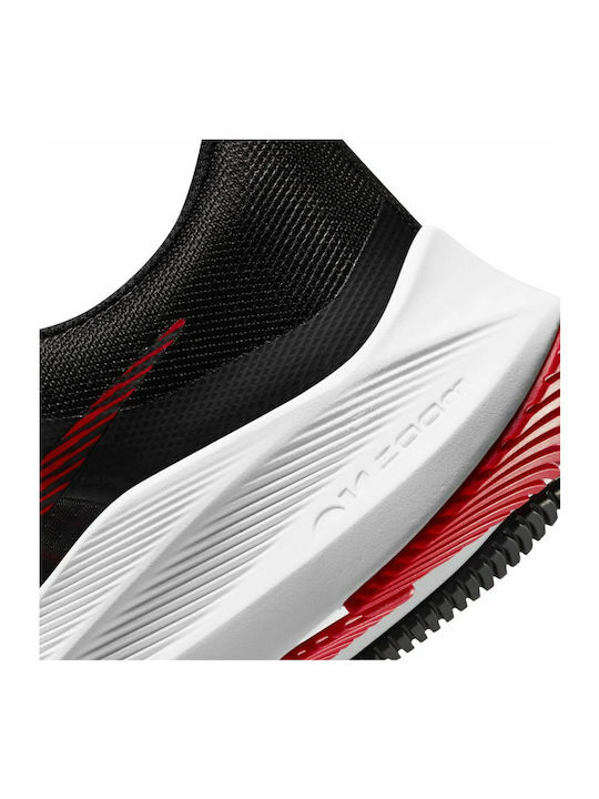 Winflo 8 Sport Shoes Running Black / University Red / Light Smoke Grey / White