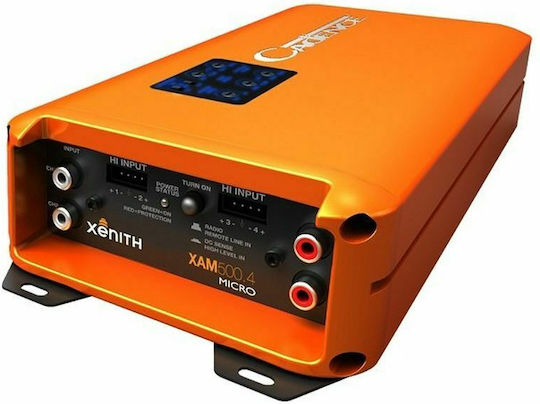 Cadence Αυτός είναι ο Ενισχυτής Αυτοκινήτου XAM500.4BT 4 Kanäle (Κλάση D)