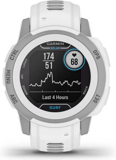 Garmin Instinct 2S Surf Edition 40mm Αδιάβροχο Smartwatch με Παλμογράφο (Ericeira)