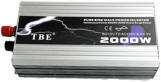 Factory TBE-3000 Invertor Auto Modificat Sine Wave 3000W pentru Convertirea 12V DC în 220V AC