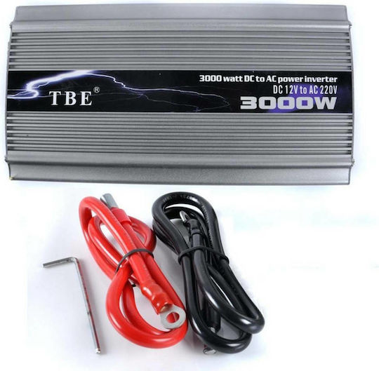 Factory TBE-3000 Invertor Auto Modificat Sine Wave 3000W pentru Convertirea 12V DC în 220V AC