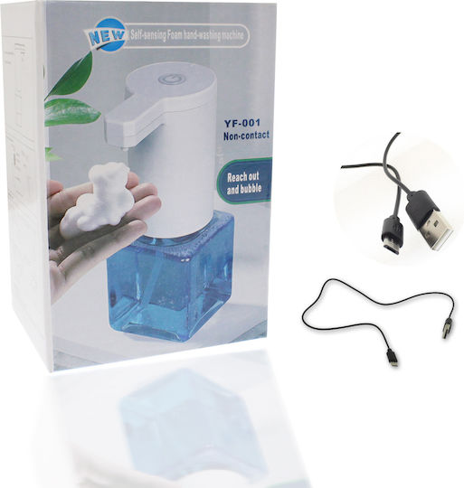 Spender Schaumstoff Kunststoff mit automatischem Spender Weiß 260ml