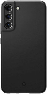 Spigen Thin Fit Umschlag Rückseite Kunststoff Schwarz (Galaxy S22+ 5G) ACS03949