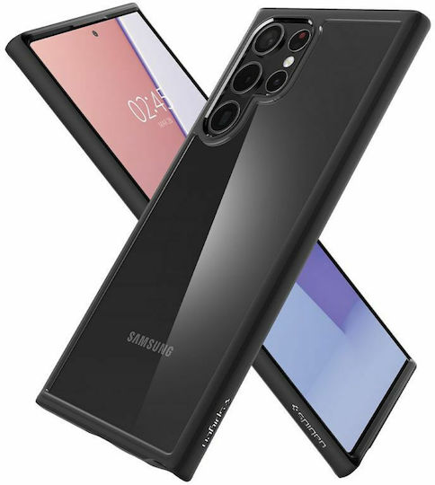 Spigen Ultra Hybrid Back Cover Plastic 2mm Matte Black (Galaxy S22 Ultra)