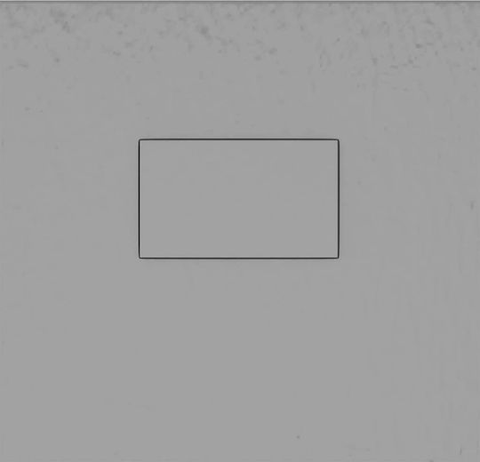 vidaXL Rectangular Acrylic Shower Gray 120x70x2.6cm
