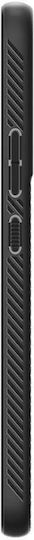 Spigen Liquid Air Umschlag Rückseite Silikon Matte Black (Galaxy S22 5G)