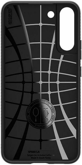 Spigen Liquid Air Umschlag Rückseite Silikon Matte Black (Galaxy S22 5G)