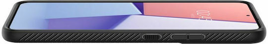 Spigen Liquid Air Umschlag Rückseite Silikon Matte Black (Galaxy S22 5G)