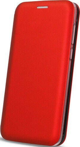 Forcell Buch Smart Magnet Elegance Buchen Sie Synthetisches Leder Rot (Huawei P20 Lite)