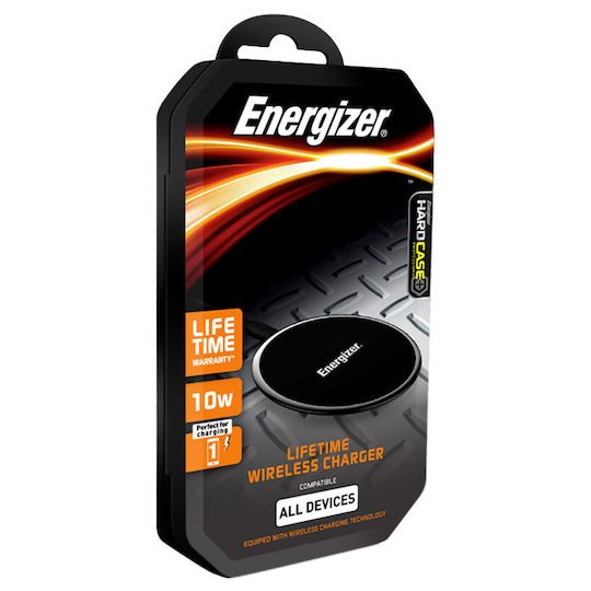 Energizer Kabelloses Ladegerät (Qi Pad) 10W Schwarzs (WLACBLBKM)
