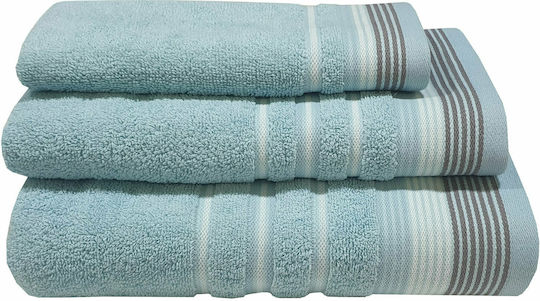 Le Blanc Σετ 3τμχ Satin Stripe Βάρους 500gr/m² Le Blanc Σετ 3τμχ Satin Stripe Βάρους 500gr/m²