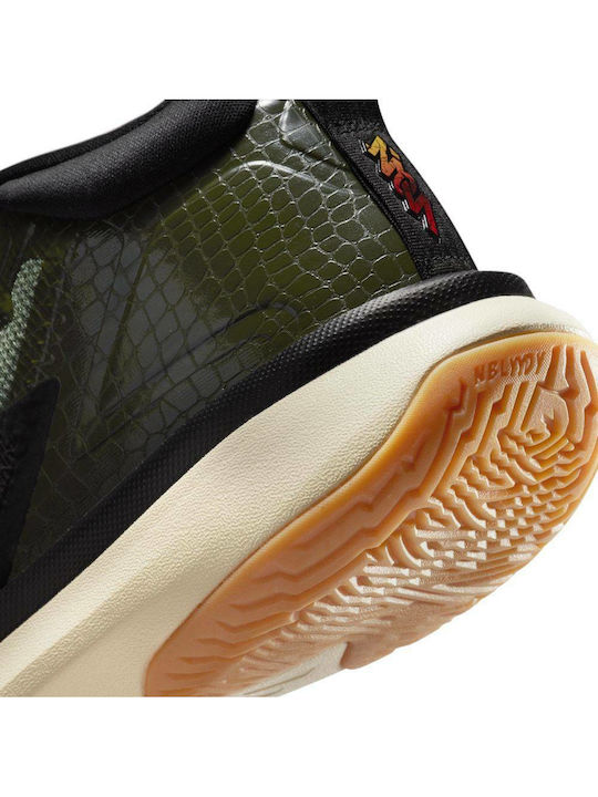 Zion 1 High Basketball Shoes Carbon Green / Black / Asparagus / Beach