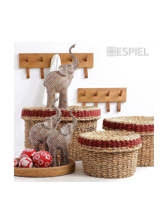 Espiel Decorative Elephant made of Plastic Elephant 15x7.3x30.5cm 1pcs