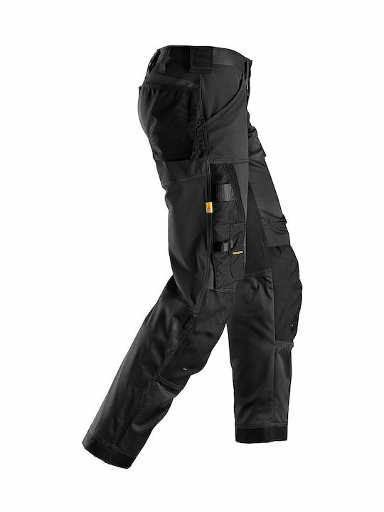 Snickers Workwear Παντελόνι Εργασίας Μαύρο