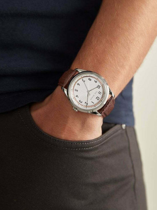 Ted Baker Daquir Watch Battery with Leather Strap Ted Baker Daquir Watch Battery with Leather Strap