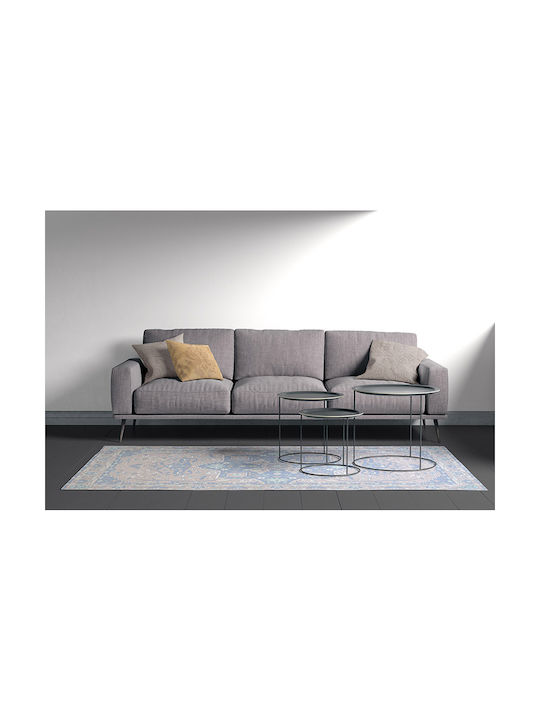 Inart Χαλί Ορθογώνιο Γκρι 160x230cm