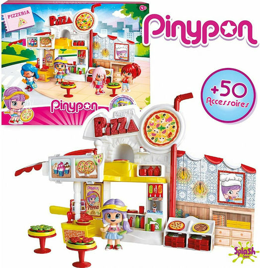 Giochi Preziosi Pinypon Pizzeria for 4+ Years (Multi Designs)