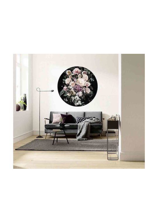 Self-adhesive Wall Mural Enchanted Flowers L125xW125cm