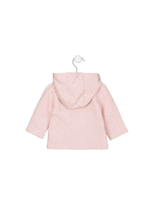 Losan Kinder-Sweatjacke mit Kapuze Rosa