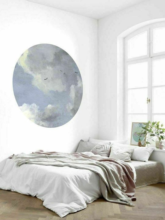 Self-adhesive Wall Mural Simply Sky Blue L125xW125cm