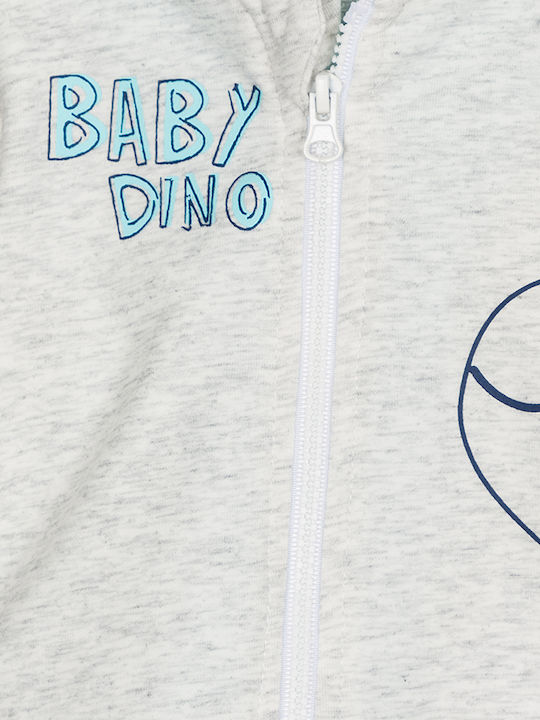 Bluza Hanorac Pentru Copii Cu Glugă Gri
