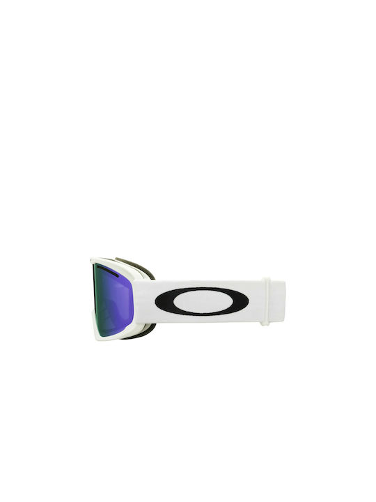Oakley O-Frame 2.0 Pro Ski- & Snowboardbrille Erwachsene Weiß mit Linse in Lila Farbe
