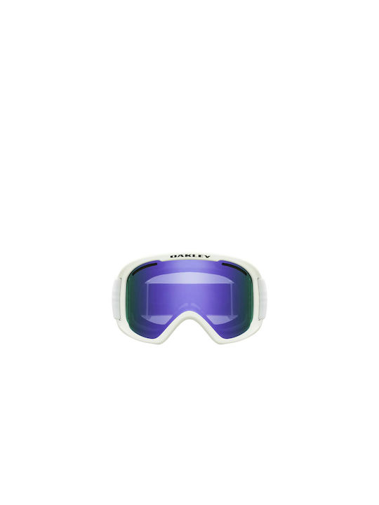 Oakley O-Frame 2.0 Pro Masca de schi și snowboard Pentru adulți Alb cu Lentilă în culoarea Violet