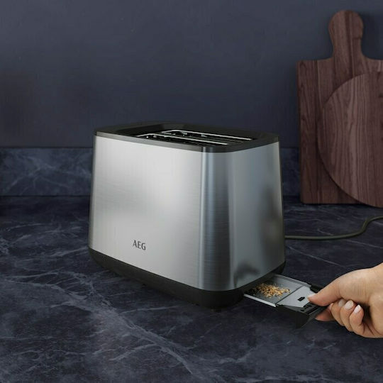 AEG Toaster 2 Slots 800W Inox