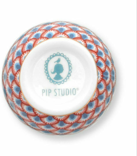 PiP Studio Flower Festival Scallop Αυγοθήκη από Πορσελάνη Πολύχρωμη