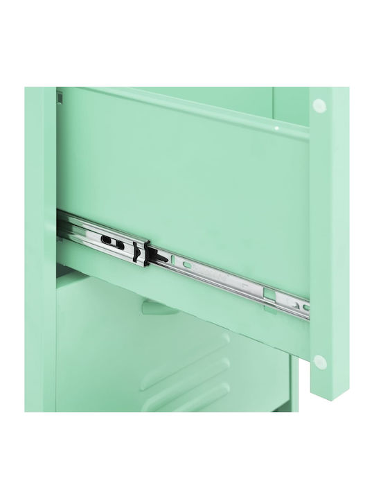 Office Storage Metal Drawer Mέντα L42.5xW35xH101.5cm