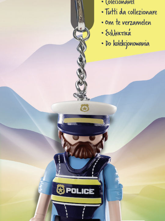 Playmobil Μπρελόκ City Action Αστυνομικός