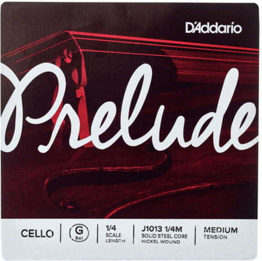 Daddario Daddario Prelude Single Steel Cello String