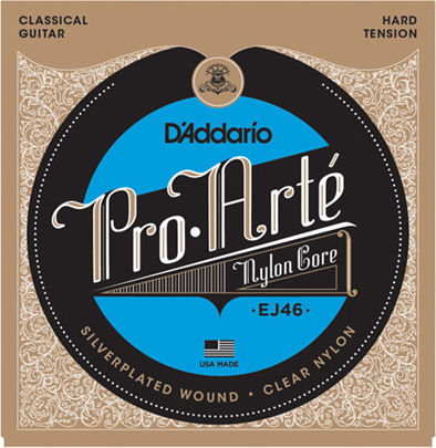 Daddario Pro-Arté Classical Single Μονή Χορδή Silver Plated Κλασικής Κιθάρας D Re Hard Tension
