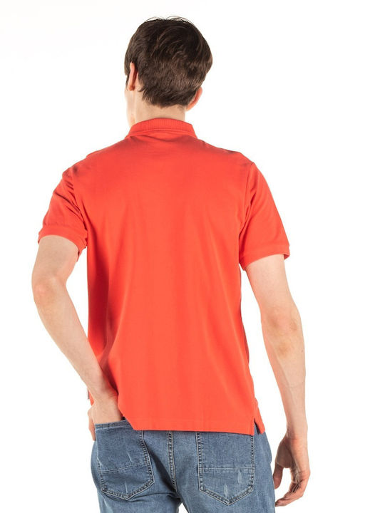 Polo Short Sleeve T-shirt Coral