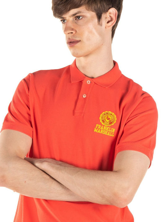 Polo Short Sleeve T-shirt Coral