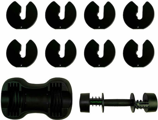 Tunturi Selector Dumbbell 25kg Dumbbell Set 1x 12.5kg with Stand