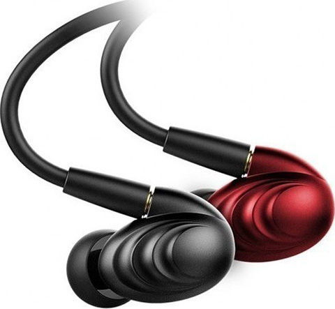 Fiio Ακουστικά Ψείρες In Ear F9 Μαύρα